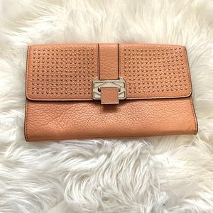 REBECCA Minkoff leather clutch purse